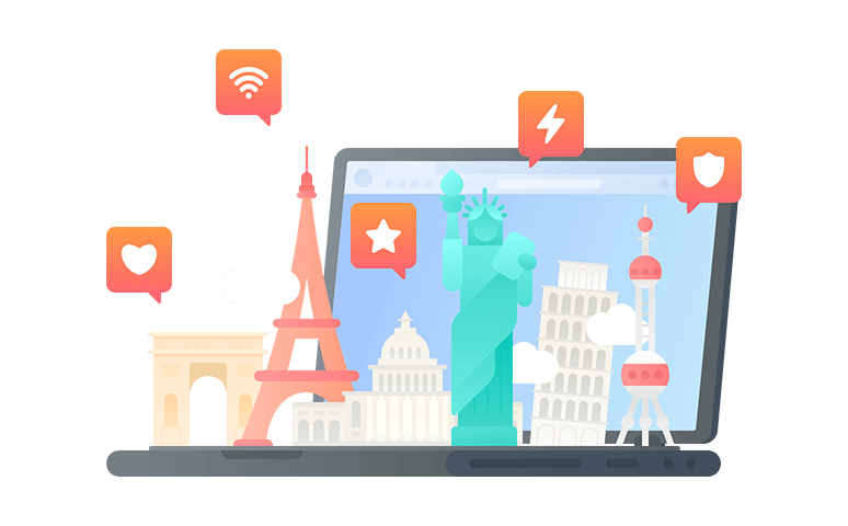 在埃寒俄比亚连接到中国的代理 - 翻回VPN